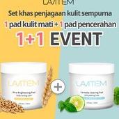 60 (SHARE) Lavitem - Centella Clearing Pad / Rice Brightening Pad Original Product Korea Peel 60 (Pa