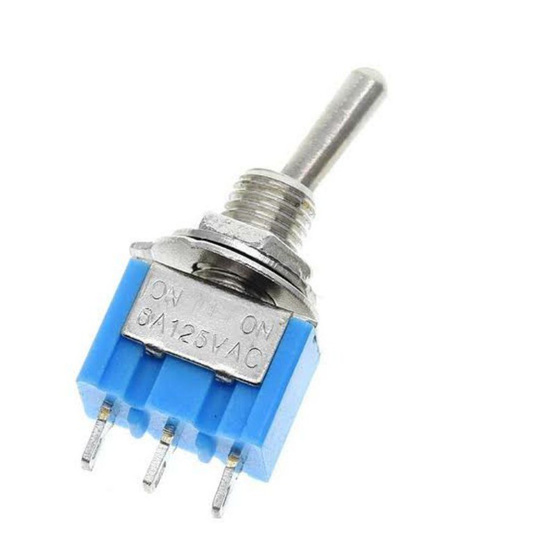 Toggle Switch Saklar 3 Pin SPDT 3A On On MTS-102 MTS 102 Tuas 2 Arah