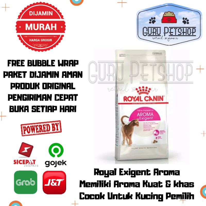 Royal Canin Exigent Aroma 400gr Freshpack Makanan Kucing Rewel Pemilih