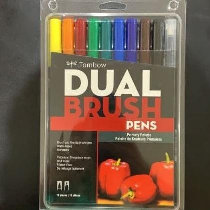 

(BISA COD) Tombow ABT 10 Color Set Primary Palette [CREATIV] EKSLUSIF Kode 35