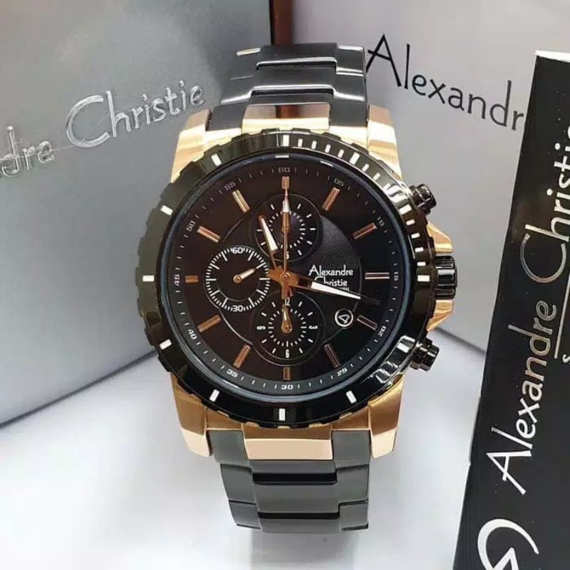 Jam tangan Pria Alexander Christie 6141 Ac 6141