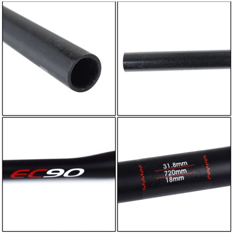 EC90 Handlebar Carbon 31.8 mm Setang Sepeda Carbon