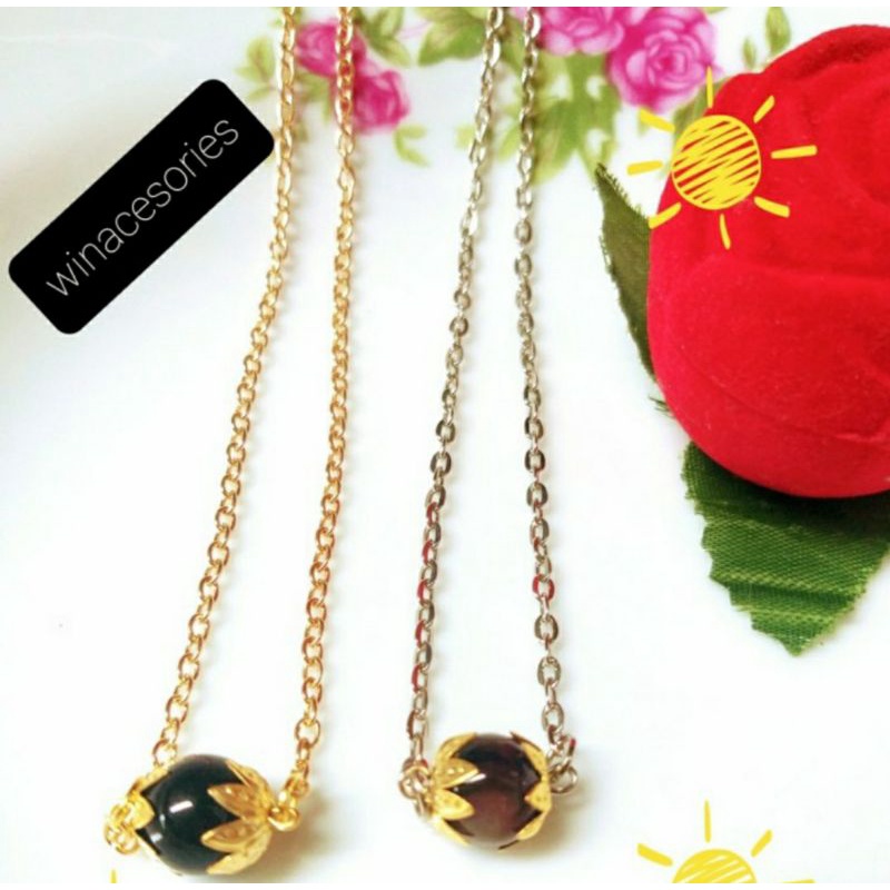 Kalung wanita + Liontin simple