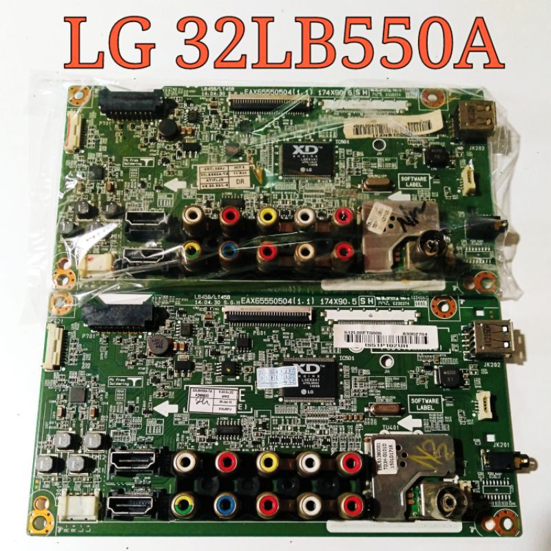 MB - MAINBOARD - MOTHERBOARD - MESIN TV LG 32LB550A - 32LB550