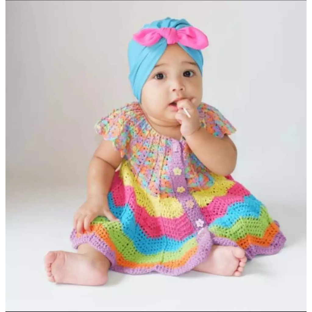 [TERMURAH] Turban Anak Kelinci Beda Warna Random | Turban Anak | Turban Bayi | BISA C.O.D