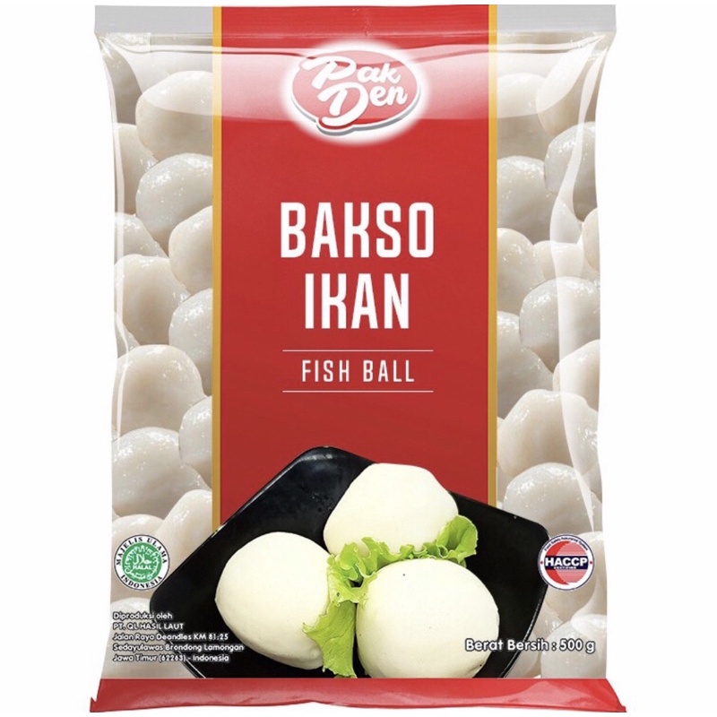 

PAKDEN FISH BALL 500 GR / BAKSO IKAN