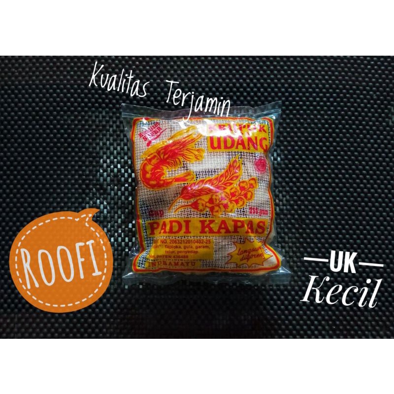 

Kerupuk Udang Kancing @250gr Asli Indramayu Padi Kapas