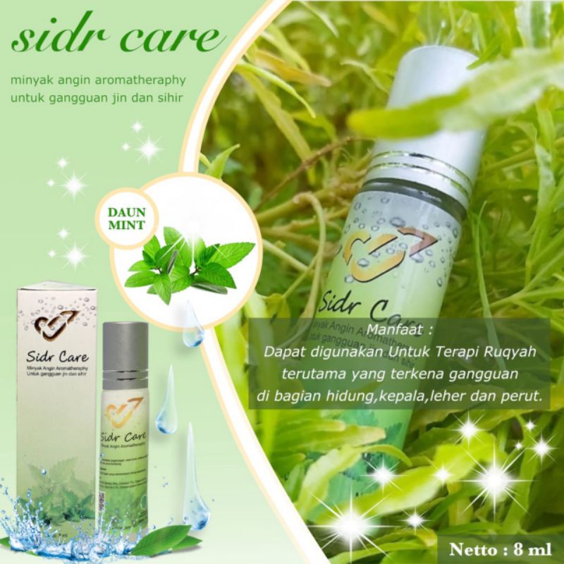 sidr care minyak angin aromatherapy daun Bidara