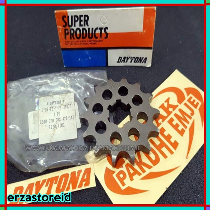 GER 428 14 GEAR DEPAN 428 14 RX KING FIZR JUPITER Z DAYTONA ORIGINAL LAPAK PAKDHE EMJE Keren