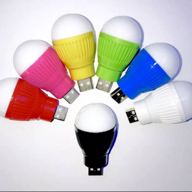 Ready Stock  Bohlam USB Lampu LED Emergency 3watt