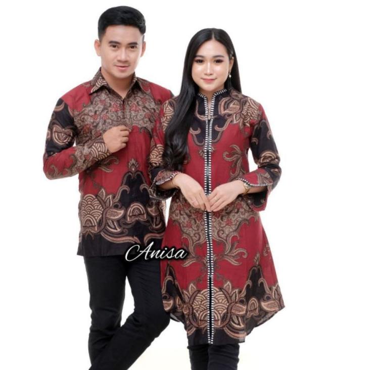 Siap Kirim.. Batik Couple Modern Wanita Baju Batik Couple Batik Couple Keluarga Tunik Batik Batik Wa
