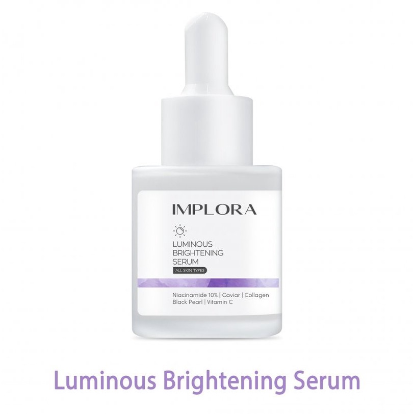 IMPLORA Serum Series serum wajah kecantikan mencerahkan wajah mengatasi jerawat ampuh bikin wajah glowing