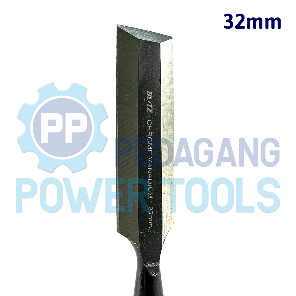 BLITZ PAHAT KAYU 1-1/4&quot; TATAH ALAT UKIR GAGANG FIBER 32 MM WOOD CHISEL