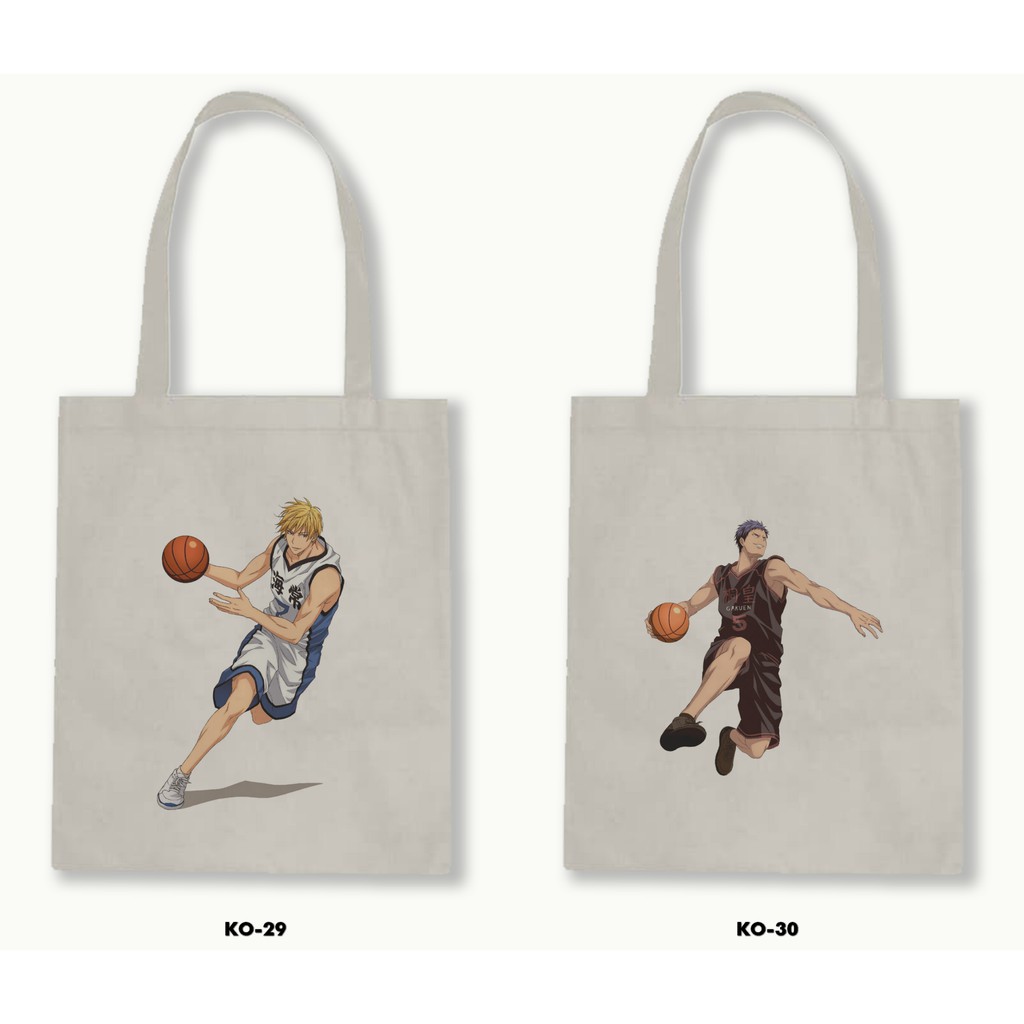 TOTE BAG BLACU - KUROKO'S BASKETBALL / KUROKO NO BASUKE /ANIME-MANGA .02