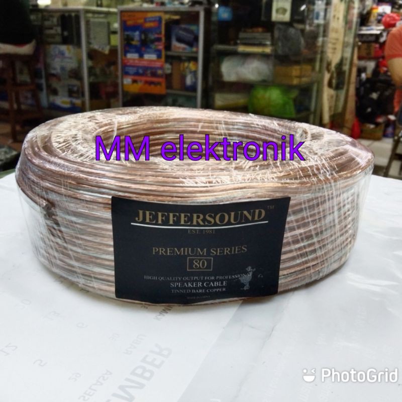 Kabel Speaker Jeffersound 2x80 30m