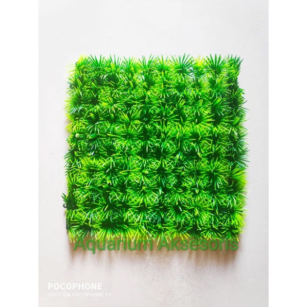 Rumput Hias Sintetis - Rumput Aquarium Aquascape - Rumput Artificial