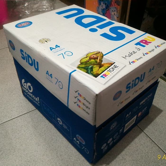 

Terbaru KERTAS HVS A4 70 SIDU SINAR DUNIA Elegan