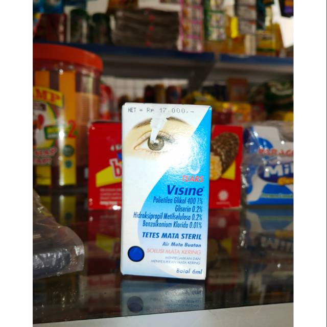 Visine tears obat tetes mata steril 6ml
