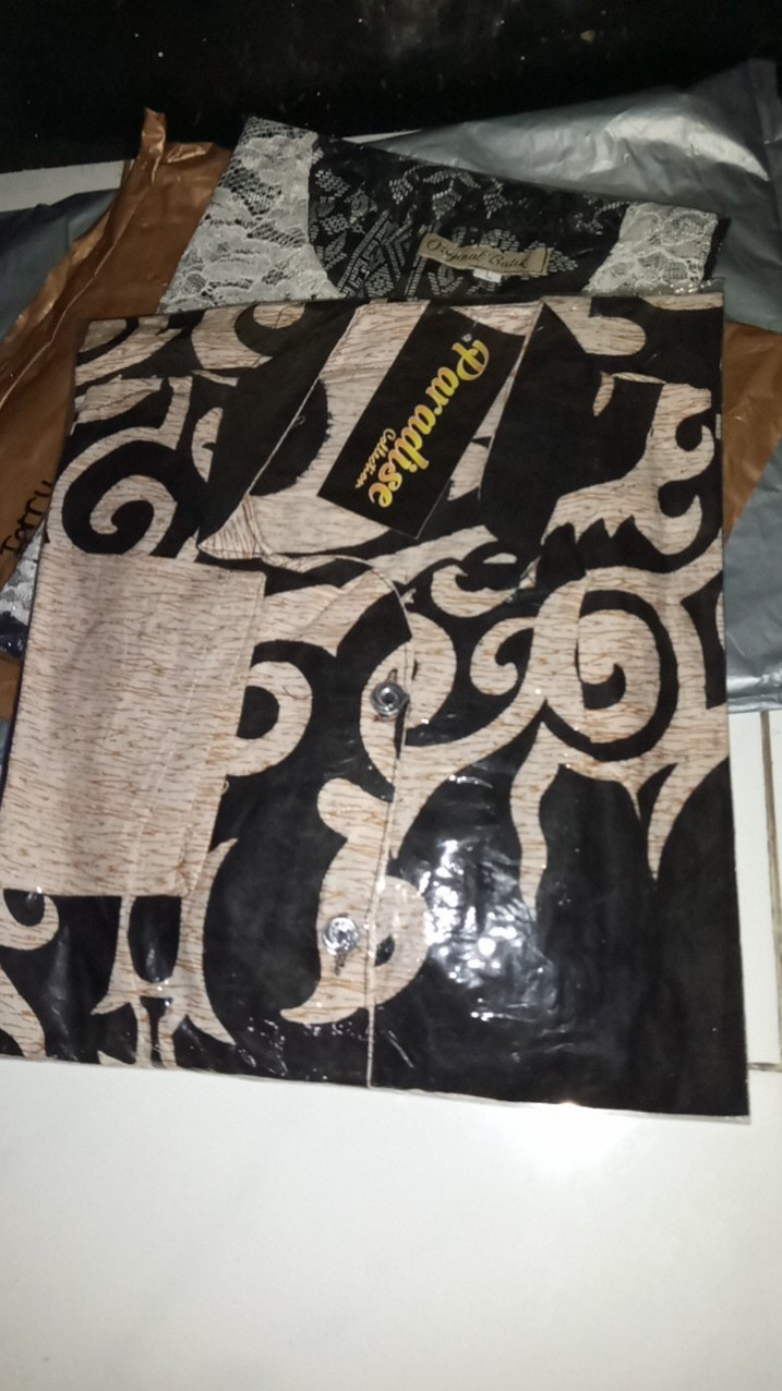 Atasan Batik Dolby Dolbi Dobby Doby Tenun Sutra Tulis Halus Katun Atbm Baron ,sarombit Atasan