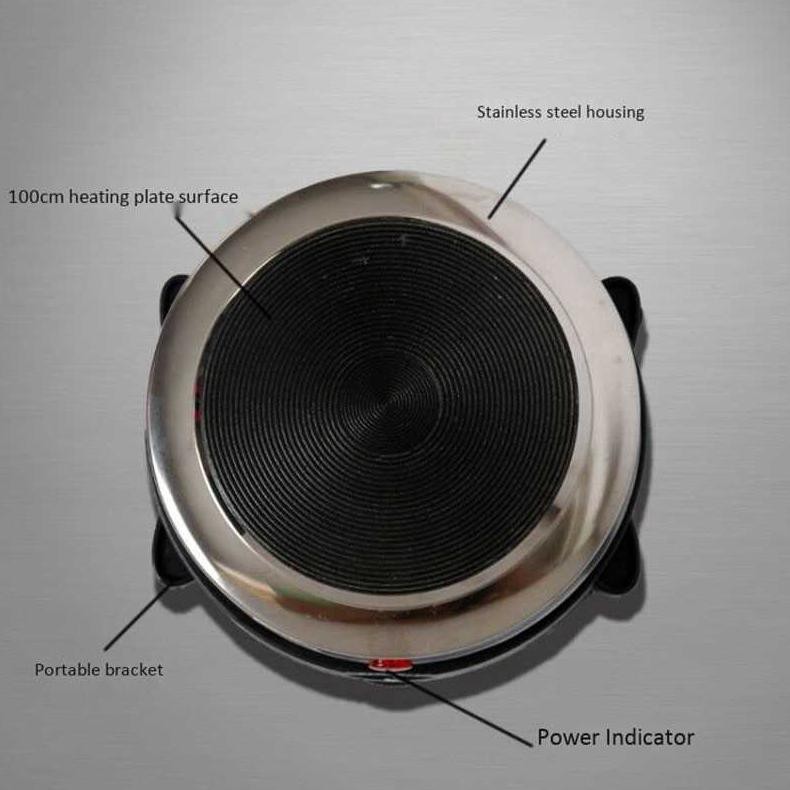 Cnzidel Pemanas Kopi Susu Air Minuman Mini Heater Stove Pot 500W Ck500 J-Kitchen-Depot