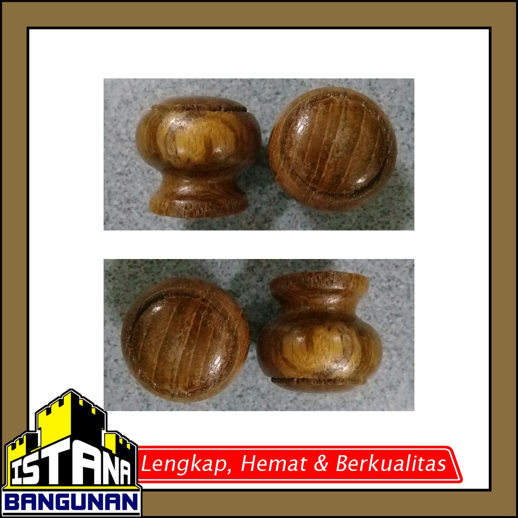 TARIKAN BULAT KAYU KECIL-TARIKAN LACI LEMARI MODEL KAYU BULAT