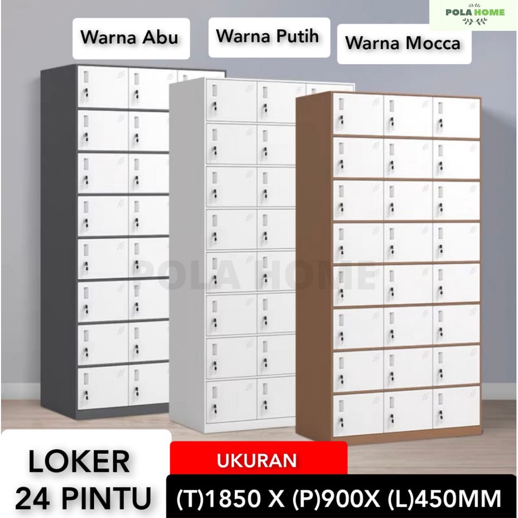 POLA GRATIS ONGKIR &amp; RAKIT LEMARI LOKER LOCKER BESI MULTIFUNGSI