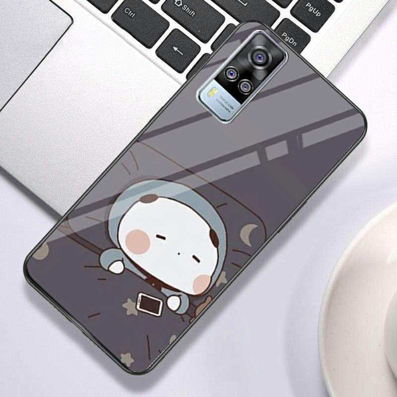 [CG222] Softcase Kaca Vivo Y51 2020 Y50 Y12 Y20S Y91 Z1PRO V5+ Y15 Y30 Y12S Y1S Y71 - Casing Hp Vivo-No.2