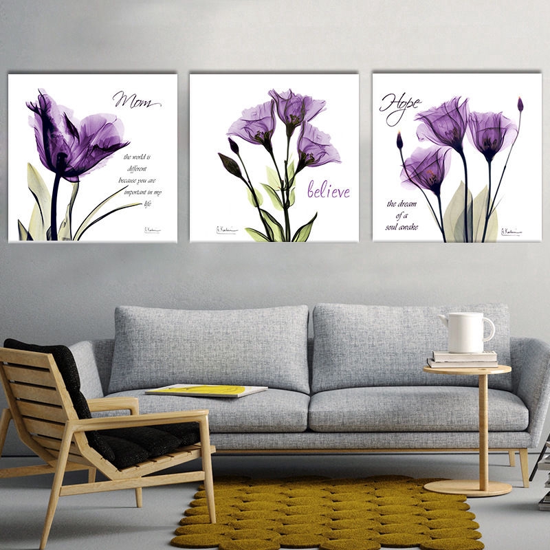 Lukisan Bahan Kanvas Tanpa Bingkai Gambar Bunga Tulip Lukisan Bahan Kanvas Tanpa Bingkai Gambar Bunga Tulip