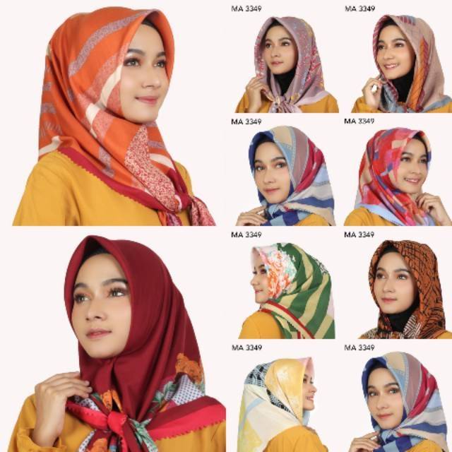 Grosir jilbab segi empat 60000 isi 5 pcs/kerudung segi empat murah/grosir jilbab