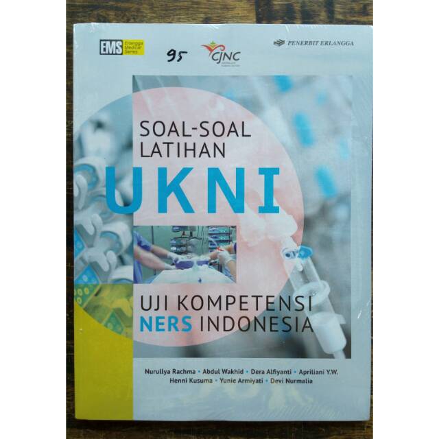 Soal Soal Latihan Ukni Uji Kompetensi Ners Indonesia Penerbit Erlangga Asli Shopee Indonesia