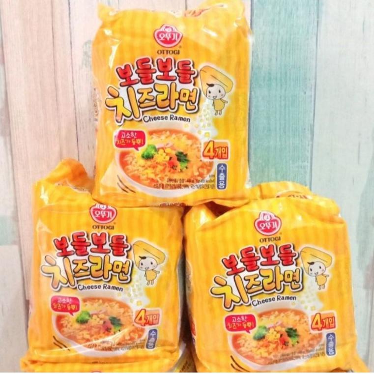 

⚡️9.9 SALE⚡️ TERMURAH Ottogi Cheese Ramen Multipack ( isi 4pcs ) 444g !!