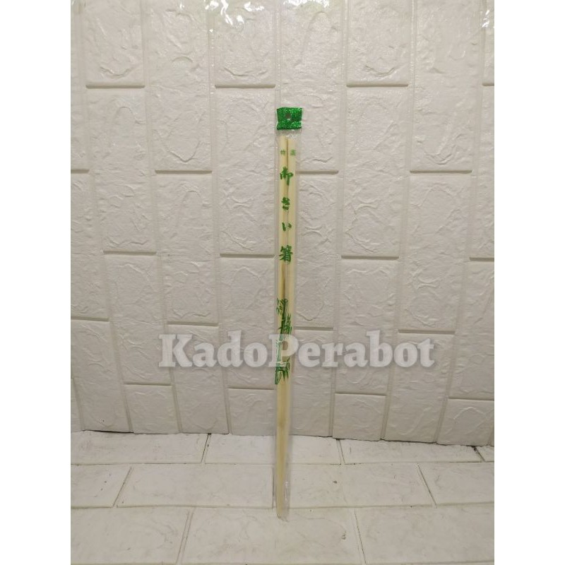 sumpit bakmi - sumpit cakwe - sumpit mie ayam-sumpit kayu panjang 45cm