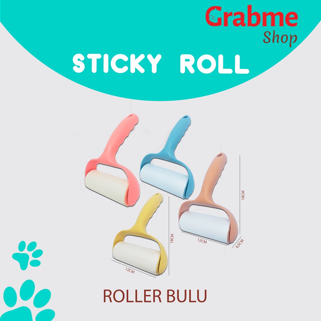 Pembersih bulu kucing/anjing/roller bulu/Sticky roll