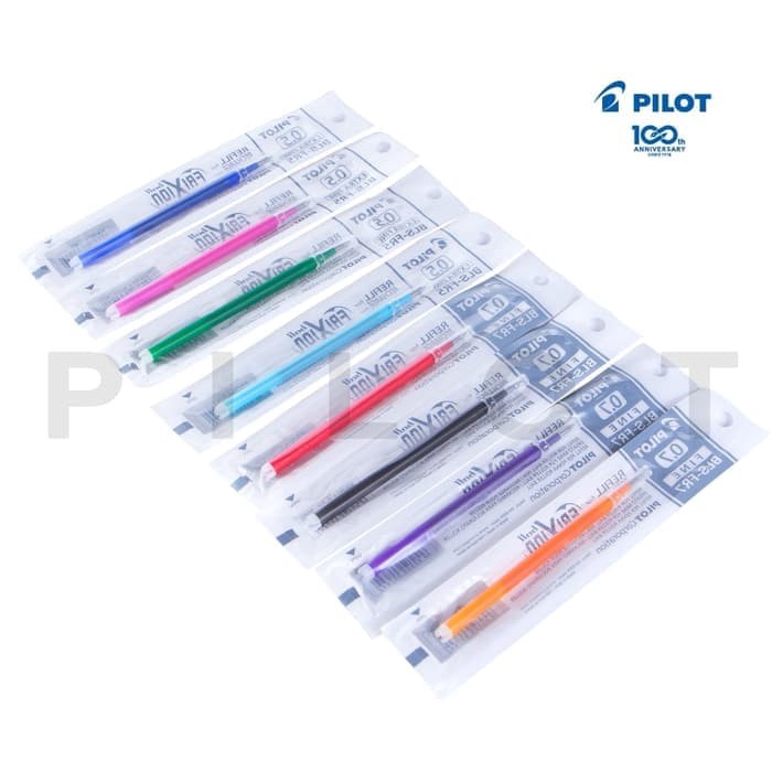

Buruan Pilot "Frixion" Refill / Isi Ulang Pulpen Frixion Warna Warni Trendi