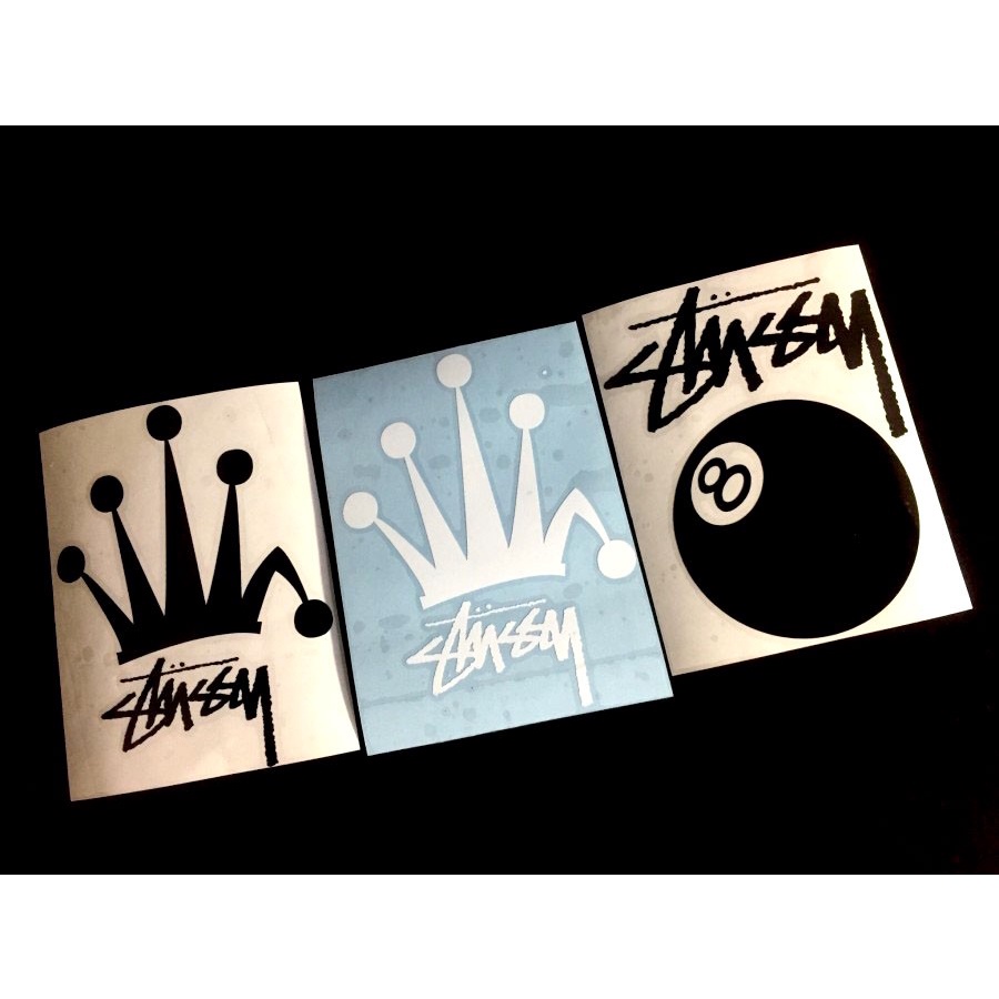 Cutting stiker STUSSY / Sticker STUSSY Motor Mobil adn.in