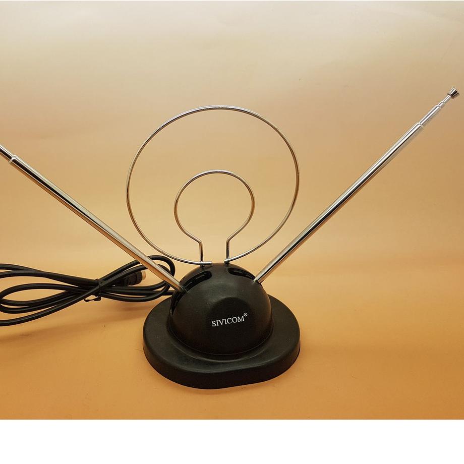 Star Antena TV Indoor VHF & UHF Antena TV Dalam Antena TV Tabung Antena TV Tarik Antena TV Kecil