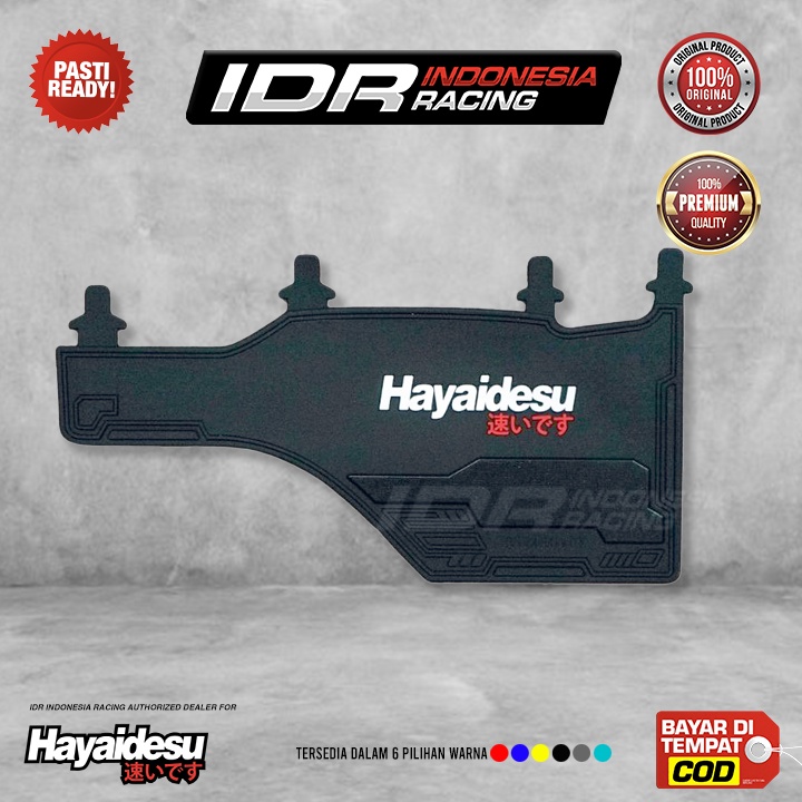 Mudflap Yamaha Fazzio Hayaidesu Penahan Lumpur Aksesoris Variasi