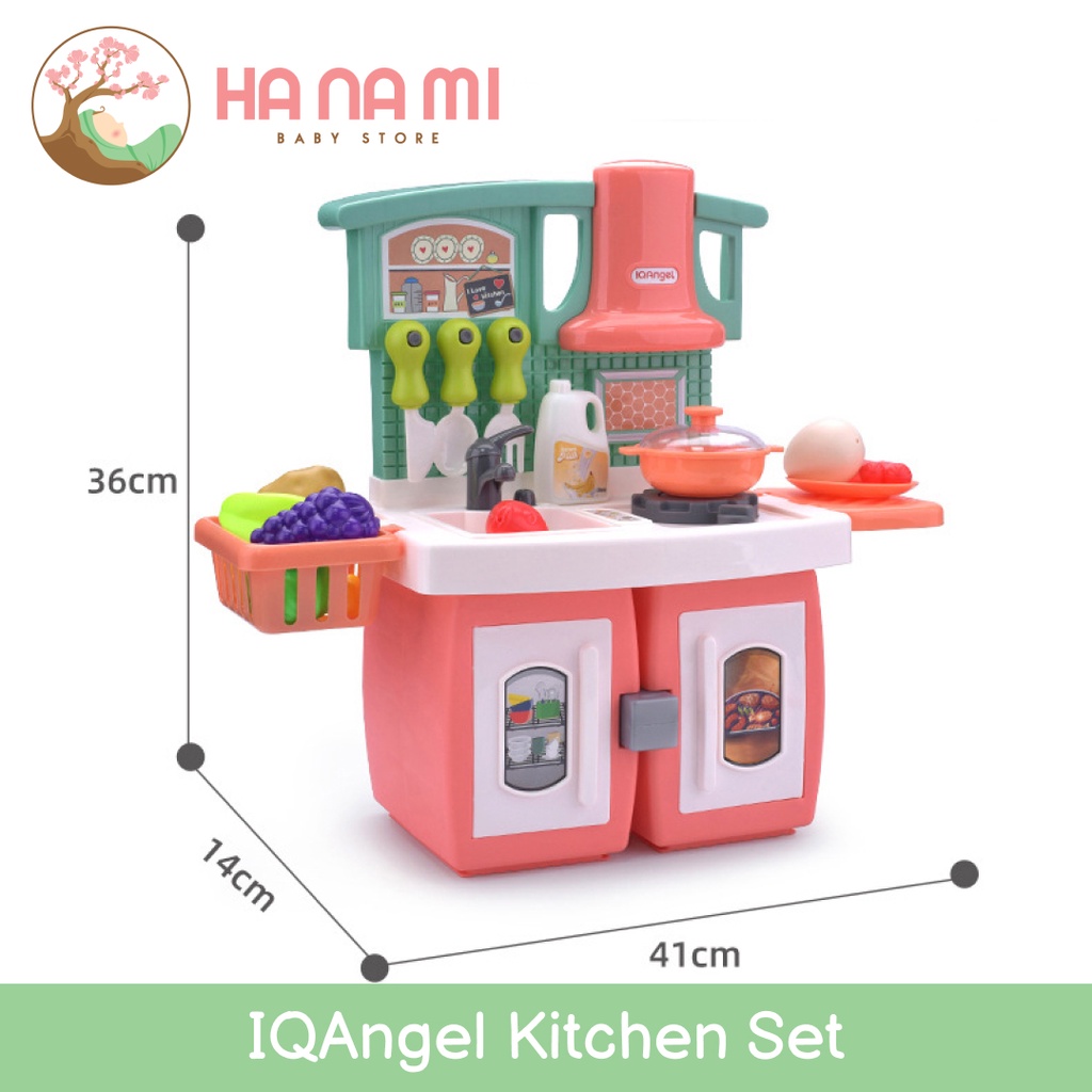 IQAngel Kitchen Set / Mainan Alat Masak-Masak