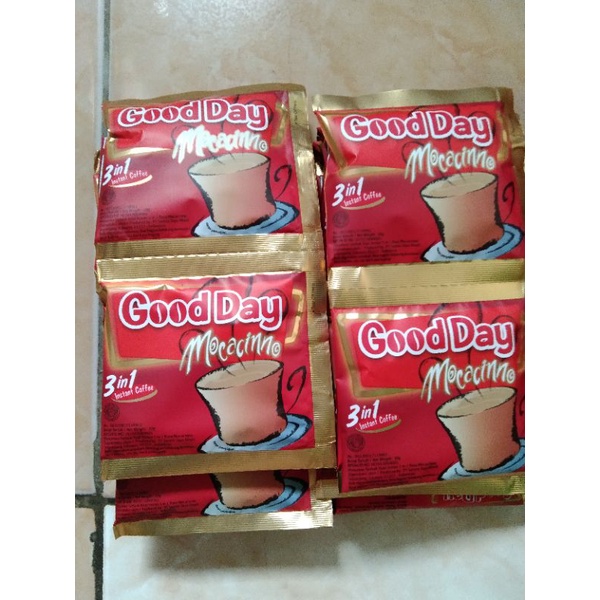 

GoodDay moccacino, Chococino, Vanilla latte isi 10saset/ kopi good day/ goodday / kopi gude / gudde