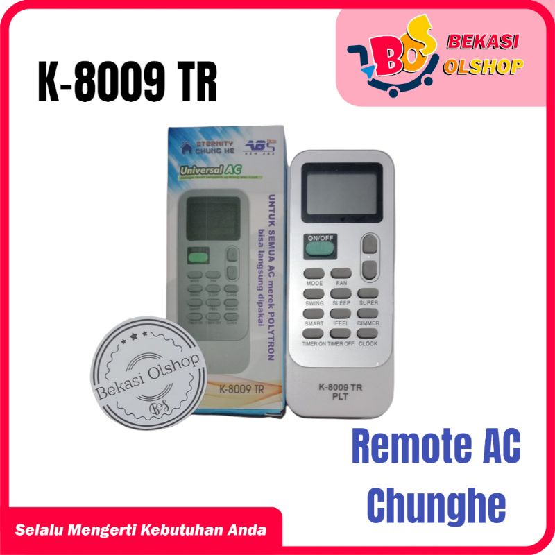 Remot / Remote AC Chunghe Polytron K-8009 TR PLT