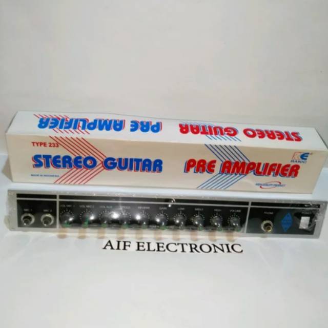 Kit Amplifier Guitar Stereo RANIC 233