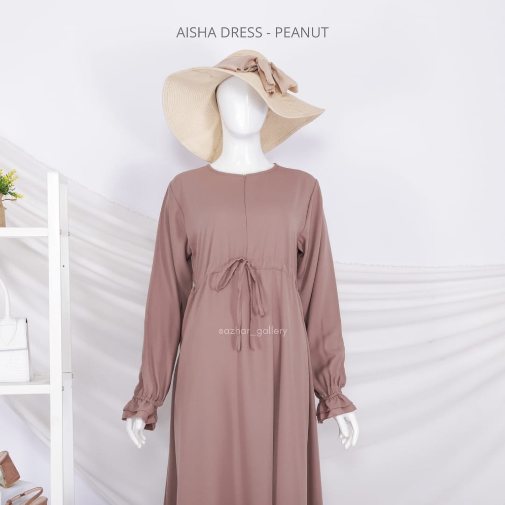 AISHA DRESS by azhar gallery | gamis rayon adem dan nyaman