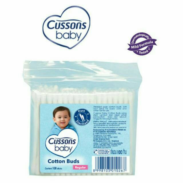 Cussons Baby Cotton Buds Reguler Isi 100pcs