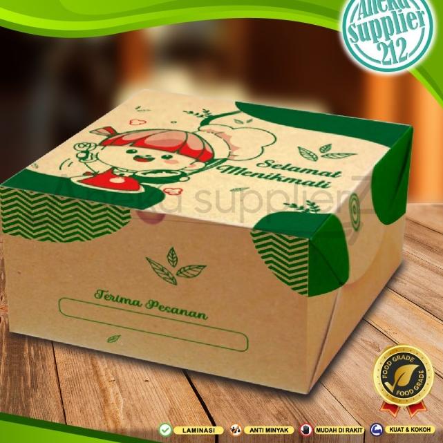 

Pasti Trending Dus Snack - Snack Box - Box Kue - CSMT- S - 12x12x8,5 (20 Pcs)