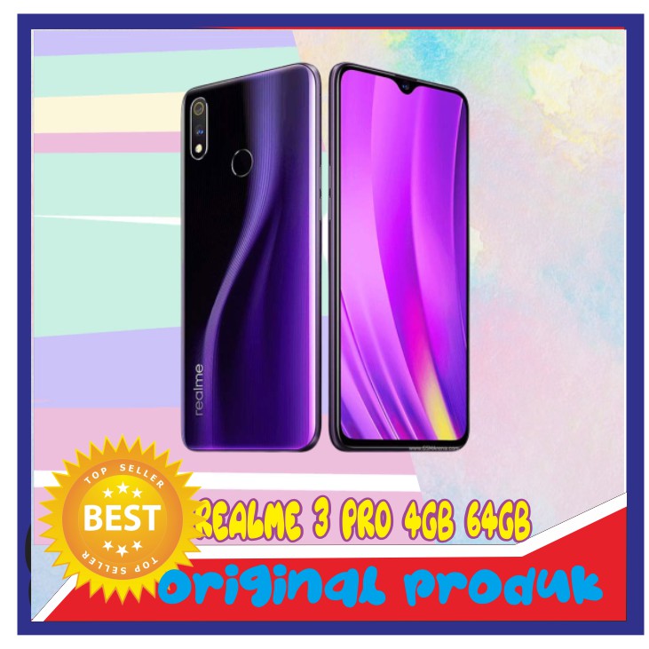 [PROMO] [REALME] [GARANSI RESMI [ORIGINAL] realme 3 Pro 4gb  64gb Ungu Snapdragon 710 AI