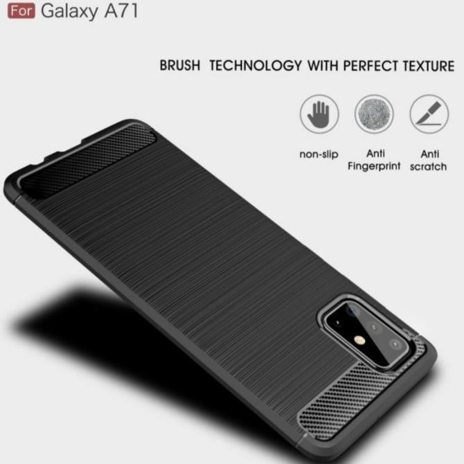 CASE CARBON SOFT CASE SAMSUNG GALAXY A71