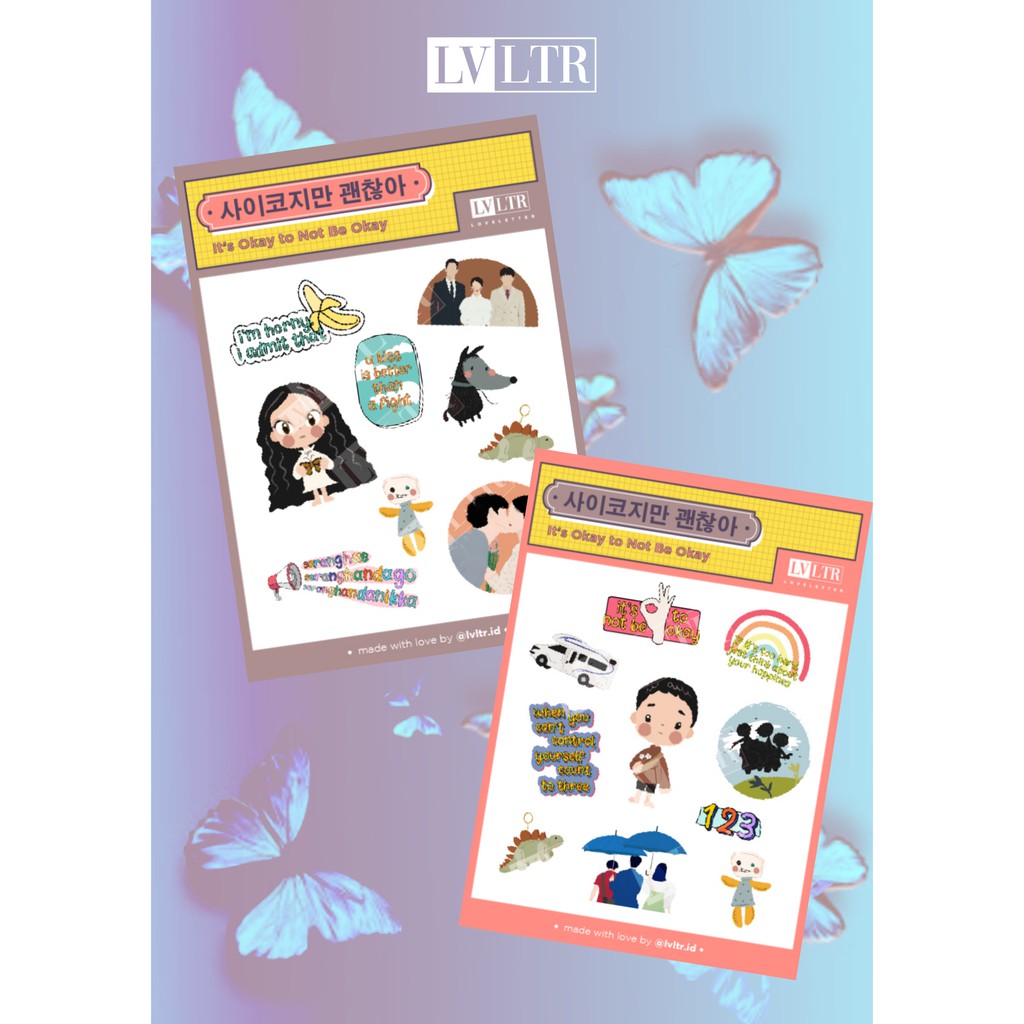 

Stiker It's Okay to Not Be Okay — Exclusive Sticker IOTNBO by LVLTR