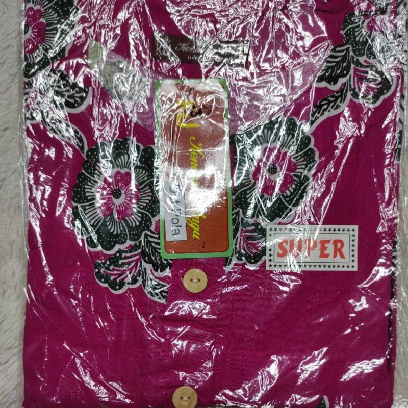 Daster kencanaungu Kencana Ungu Label Coklat Super / KUC Super Daster Pola / KUC Super Daster Lupita-KUC SP DST.POLA/ D3