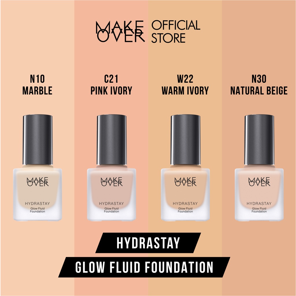 Make Over Hydrastay Glow Fluid Foundation