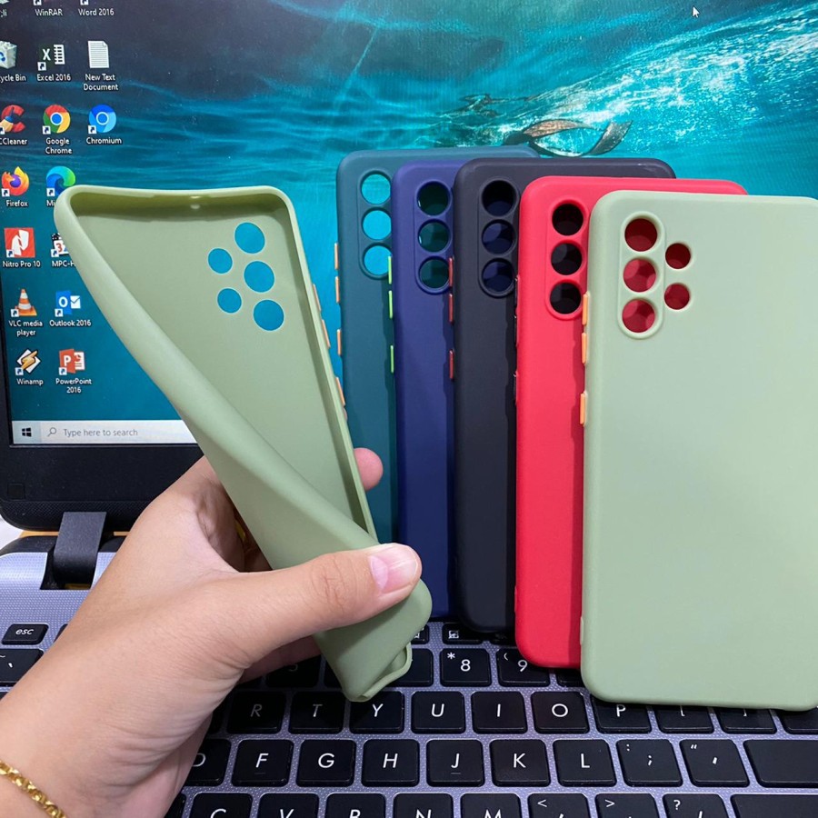 Realme C2 A1K Soft Case Candy Proctector Camera Silicon Warna Premium